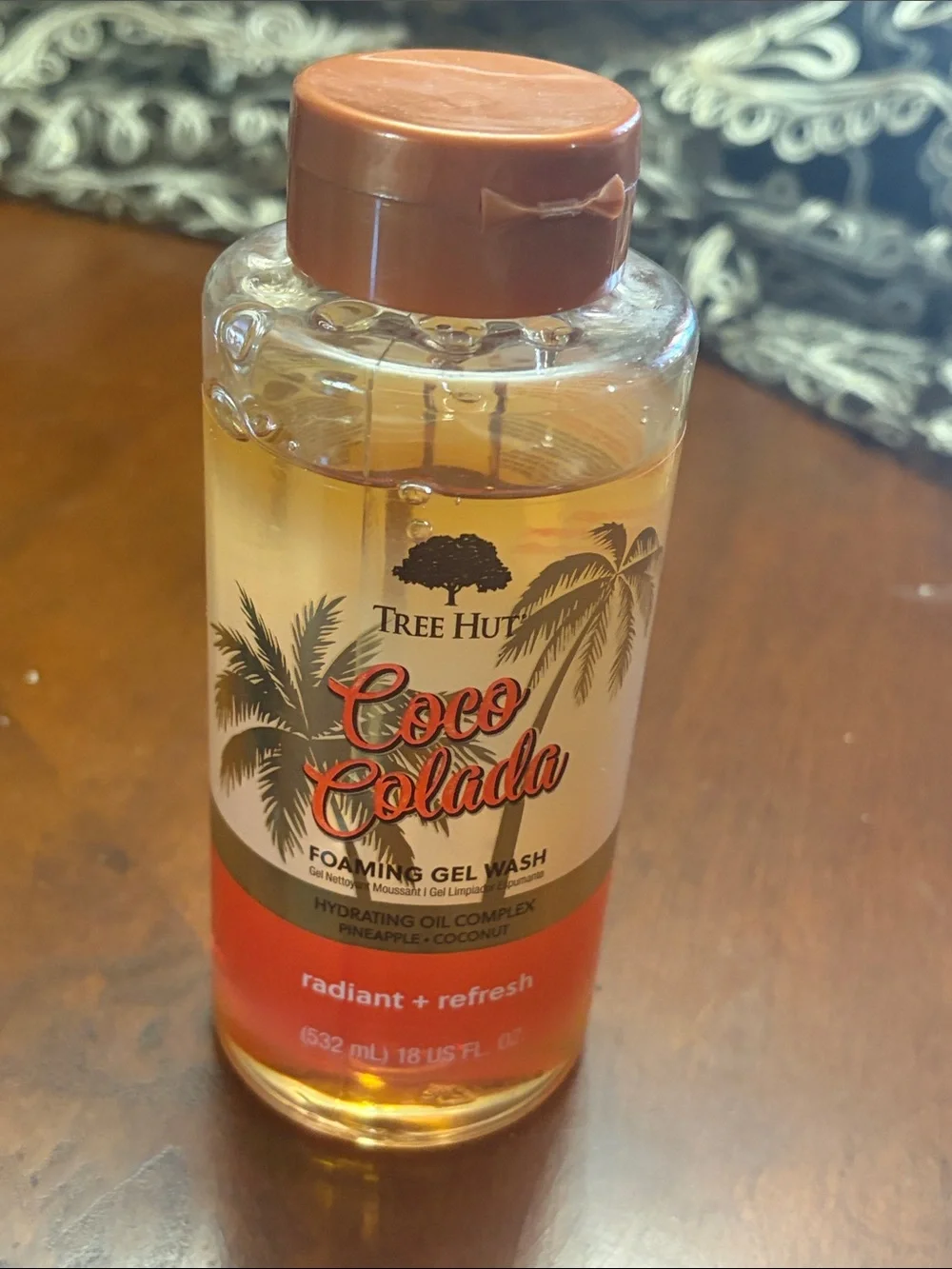 Tree Hut Coco Colada Foaming Gel Wash - Brown